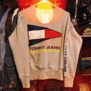 Tommy Jeans 90’s Capsule Grey Sweatshirt XS